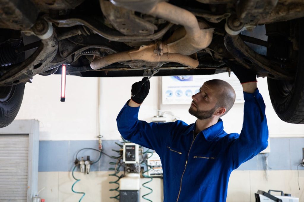 Used car inspection